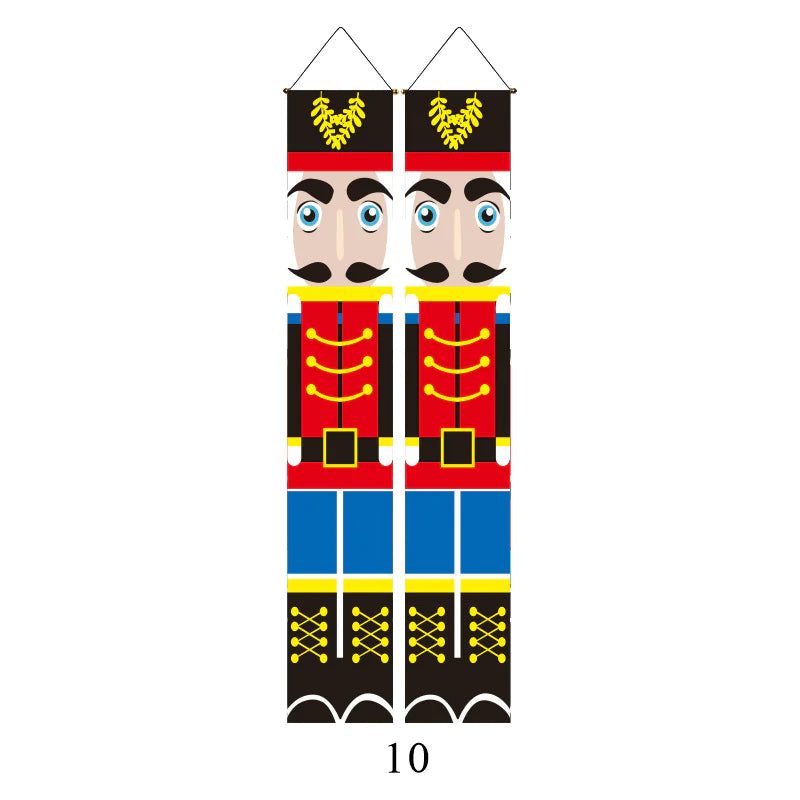 Christmas Door Banner Decoration